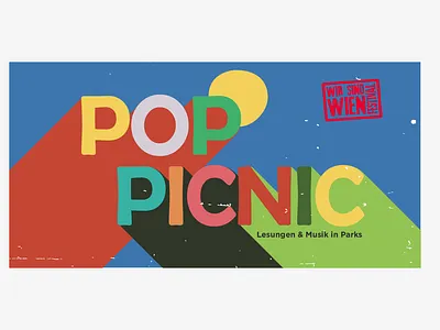Flyer Pop Picnic festival flyer picnic pop vienna