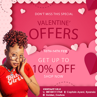 Golden Couture branding graphic design