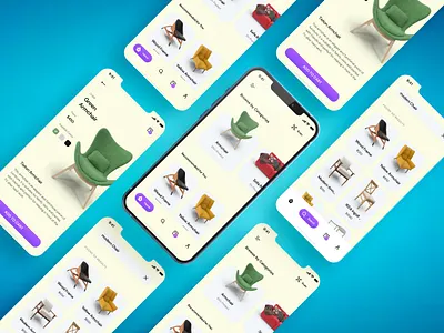 UI Furniture App graphic design ui ui furniture app