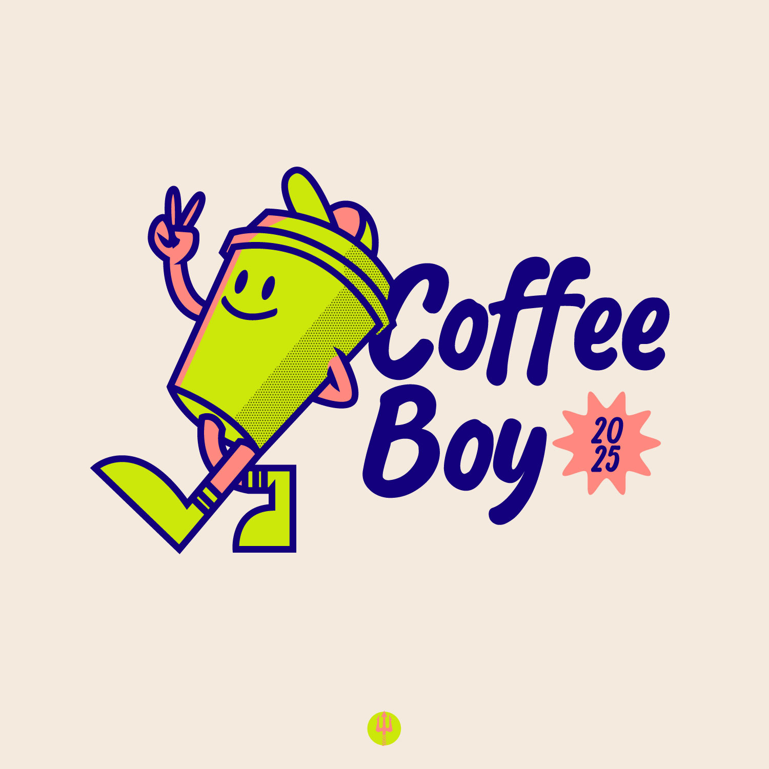 Coffee Boy by Tridente Studio on Dribbble Coffee Boy