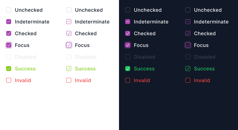 Introducing Checkboxes in Our Design System! checkboxes damson design system darkmode design system designsystem lightmode uidesign uxdesign