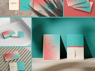Creative & Modern Business Card Design for "POOCH" brand identity branding business card business card design card design graphic graphic design logo logo design