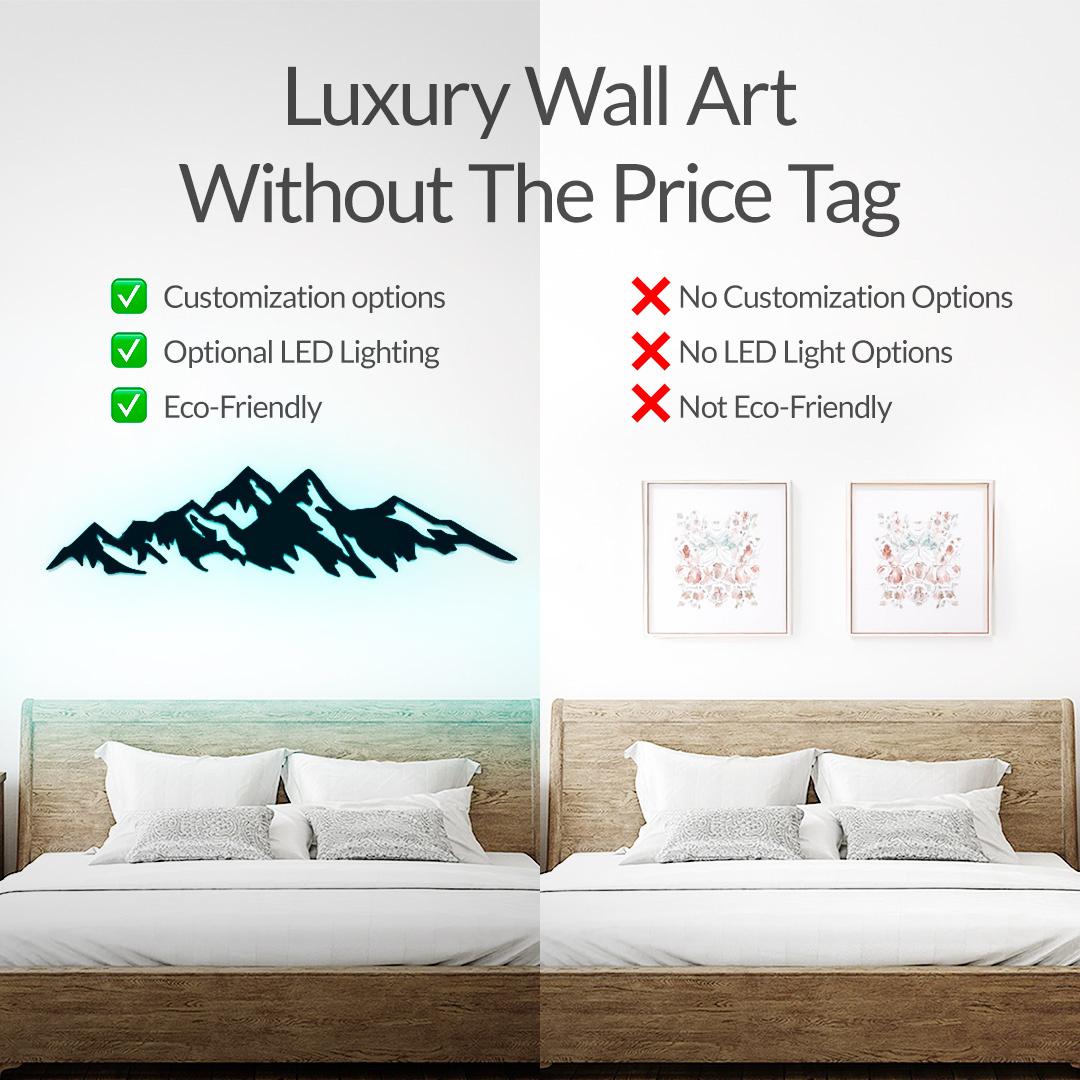 Luxury Metal wall static ads - Facebook Ads (Benefits) ads creative branding facebook ads graphic design oliver puente social media ads creative static ads