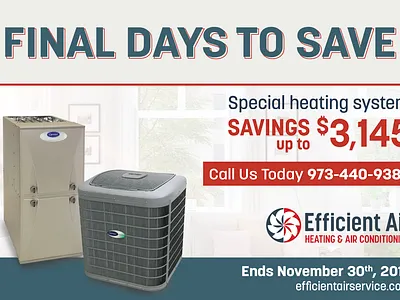 HVAC Postcard Mailer branding design graphic design hvac mailer postcard