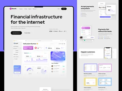 Payment Solutions Website Design design finance finance solution finthech home page homepage landing page pament payments ui uihut web web design webdesign webflow webflow designer webflow expert website website design