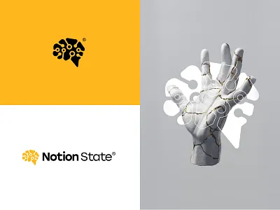 Creative logo of the brain - Brain + connection logo brain connection logo brain logo branding creative logo design graphic design logo logo collection logo design logofolio logos logotype mega malik minimalistic logo modern logo vector