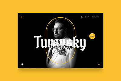 Portfolio — Visual Exploration portfolio product design website