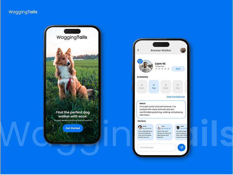 Dog walking store apps under 18