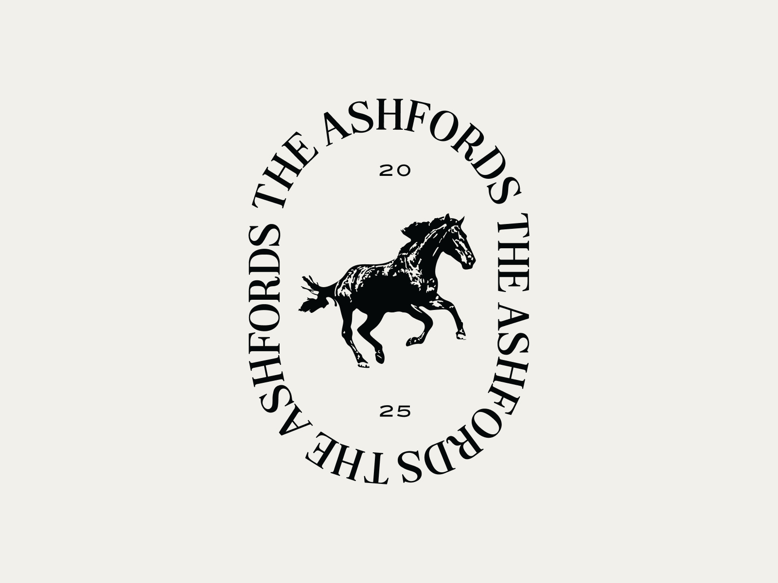 The Ashfords brand branding elegant design elegant logo graphic design horse logo hote logo illustration logo logos luxury mark old money old money logo ranch logo vintage vintage logo