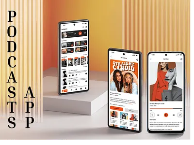 PodXplore - Podcasts App podcast ui ux