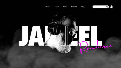Personal Profile Landing Page figma graphic design landing page personal brand personal branding ui web design