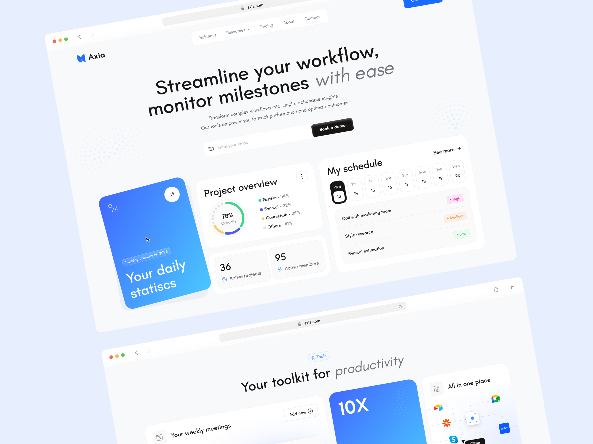 Example of Website Design (Up To 10 Pages)