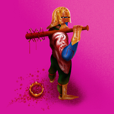 Kill the King character characterdesign illustration procreate