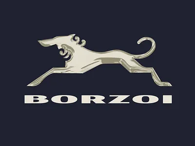 borzoi 3d animal animation borzoi branding design dog esports graphic design illustration logo logotype mascot logo motion graphics sport ui vector