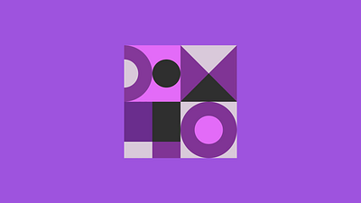 Pink Mosaic animation illustration motion graphics