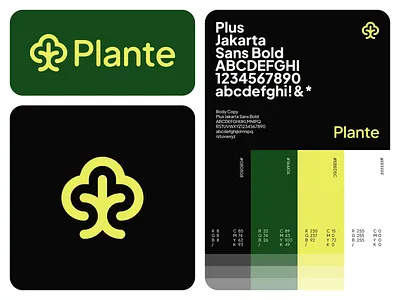Plante agriculture ai branding eco farming flow grow growing leaf logo mark minimal modern natural tech tree