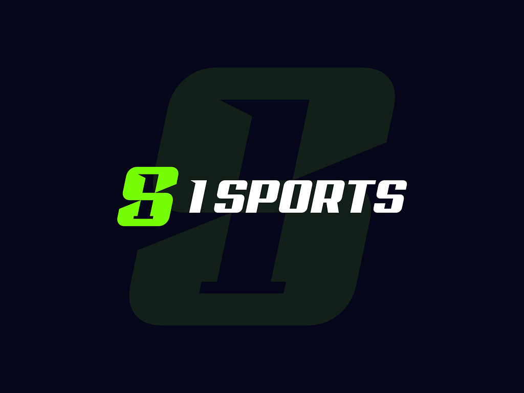 1 Sports Logo by Daud Husain Sami on Dribbble