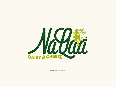 Dairy & Cheese Logo aihamotman branding chees logo icon illustrator logo logo design logoao uiux vector