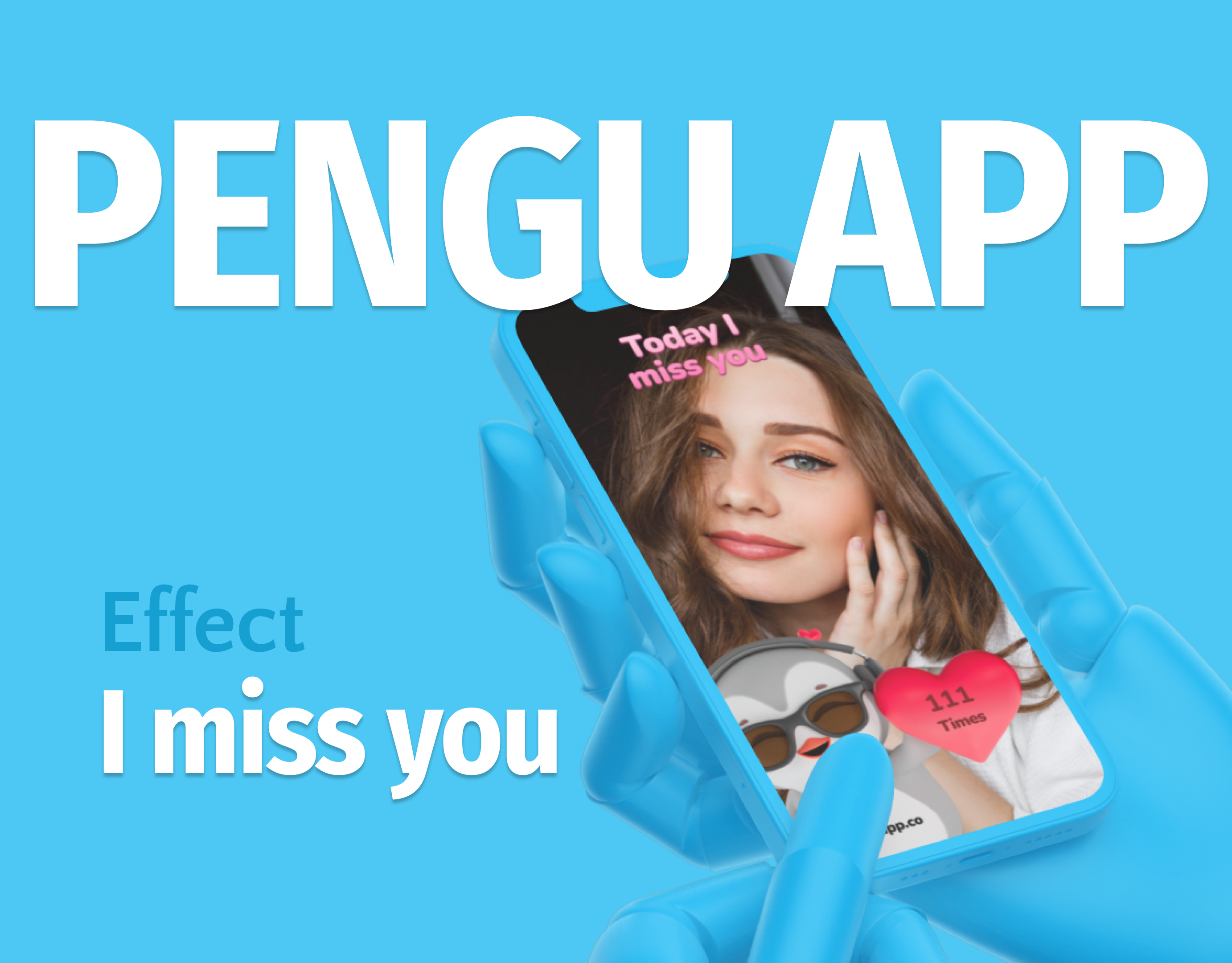 AR Effects by Pengu app ar branding design graphic design illustration typography ui ux vector