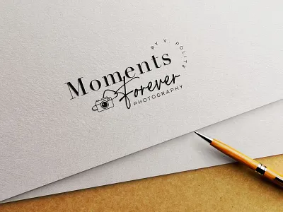 Photography Brand Identity 3d branding design graphic design illustration logo mockup ui ux vector