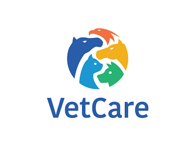 VetCare Logo cat logo