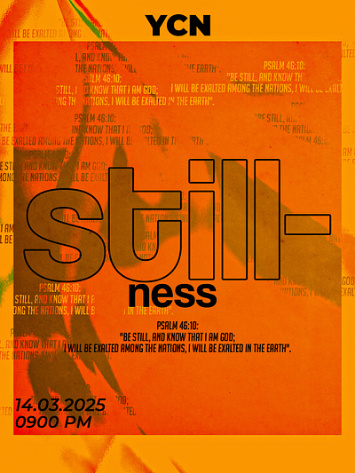 Youth Group Poster graphic design