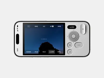 SIGMA BF x iOS camera ios minimalism sigma skewmorphism ui