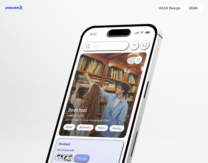 Linkly - social media mobile app mobile app design mobile uiux design social media app social media app design uiux uiux design