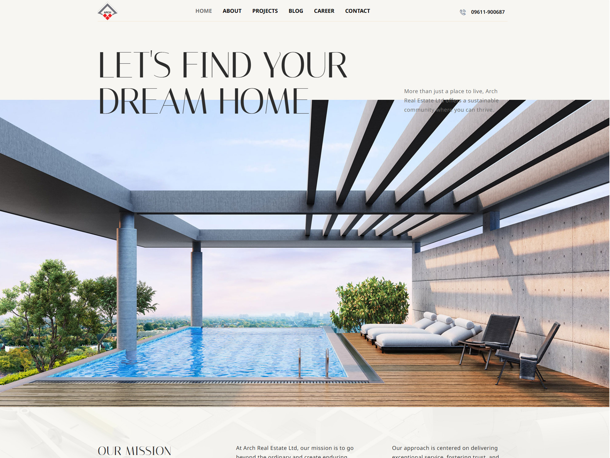 Real Estate Website Design Development by Ngital branding clean website design graphic design illustration ui web design web development wordpress cms