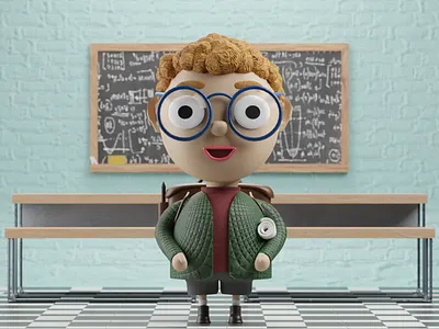 Character 3D 3d blender character design design graphic design