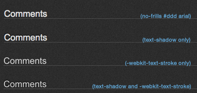 Font Smoothing css trickery snow leopard safari