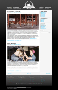 Race to Disgrace #1 georgia helvetica neue museo slab web website