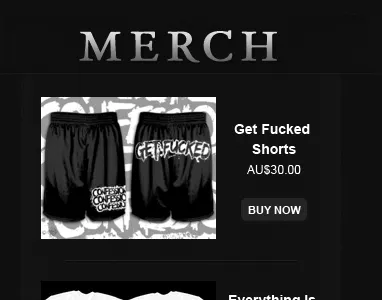 Confession #2 band confession hardcore