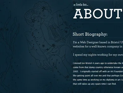 About Me illustration archer illustration portfolio