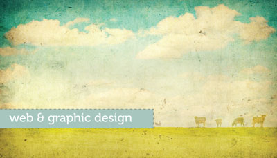 My Business Card : Back business cards cows grunge