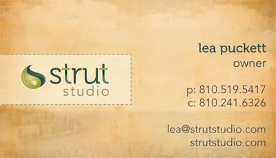 My Business Card : Front business cards cows grunge