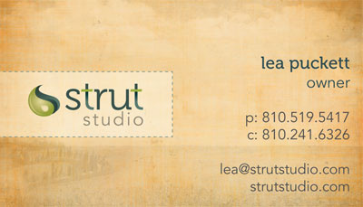 My Business Card : Front business cards cows grunge