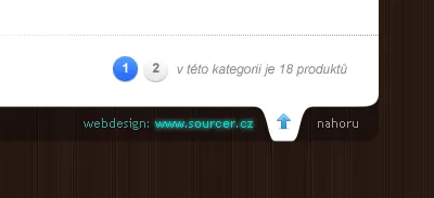 eshop footer app brown footer lift pagination shop up web white