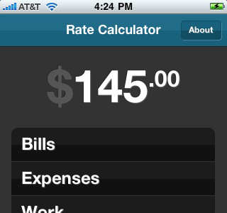 Mobile Web App black css3 mobile web app webkit