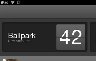 Stats ipad