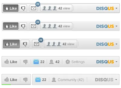 Toolbar Quest disqus toolbar