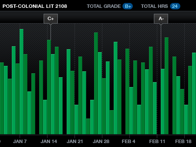 StudyTracker Visualization 2 iphone
