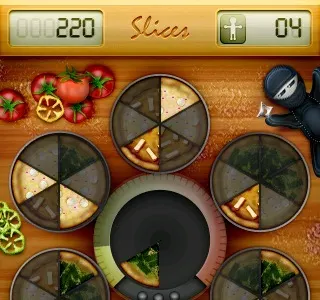 Slices app cheese iphone pizza slices tomato wood