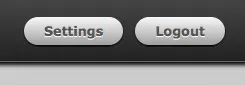 Button Bar button css css3 dark gray