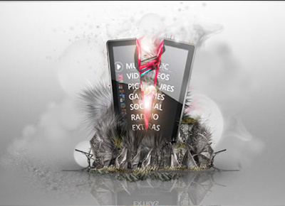 ZUNE HD microsoft nate howe nathanielhowe.com styleframe zune hd