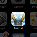 Tourist iphone tourist