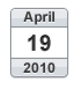 Date Pill date grey interface ui