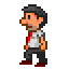 Frank's walk cycle 8bit animation cycle game iphone pixel retro
