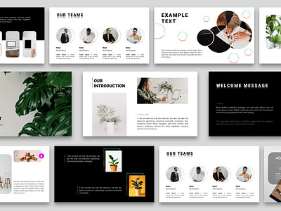 PowerPoint presentation template minimal minimalist design powerpoint powerpoint presentation template template