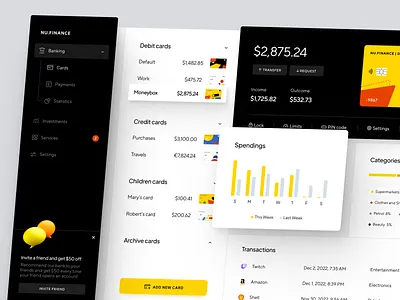 Finance Analytics Dashboard banking analytics dashboard banking dashboard design dashboard dashboard design dashboard ui digital banking dashboard ebanking dashboard finance finance analytics finance analytics dashboard finance dashboard ui financial financial analytics dashboard financial management fintech dashboard design investment dashboard money management dashboard online banking interface transactions web dashboard